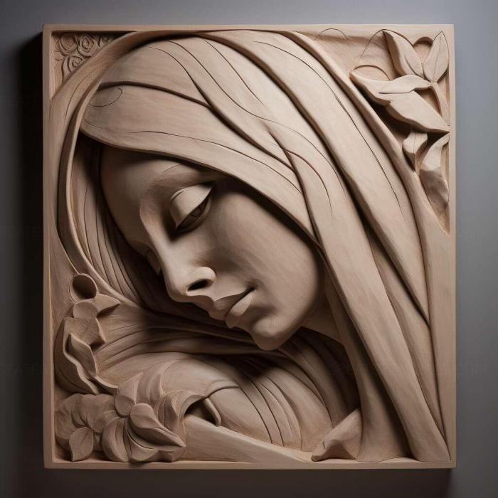 نموذج ثلاثي الأبعاد لآلة CNC 3D Art 